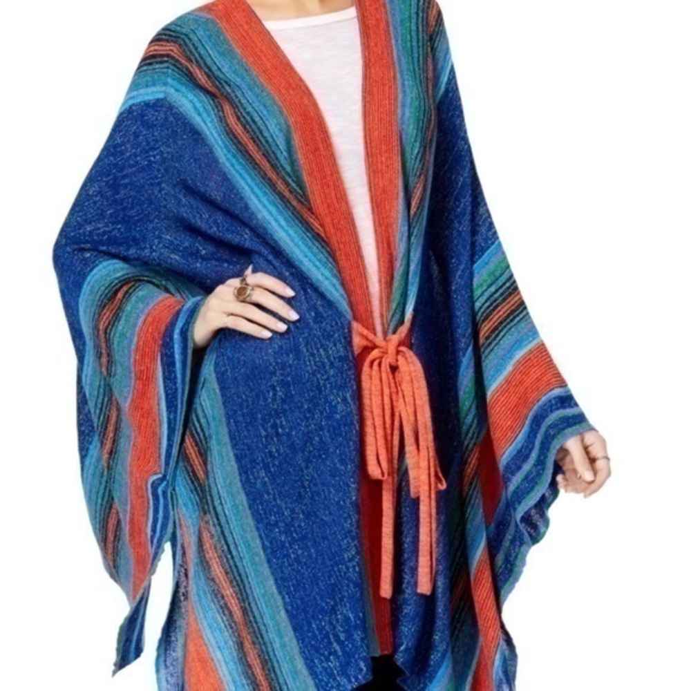 Free People Fall Poncho